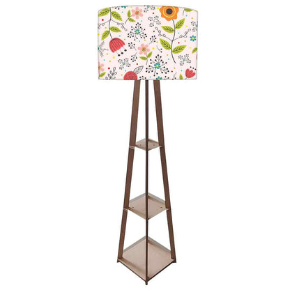 Wooden Lamps For Bedroom Night Light - Spring Floral Nutcase