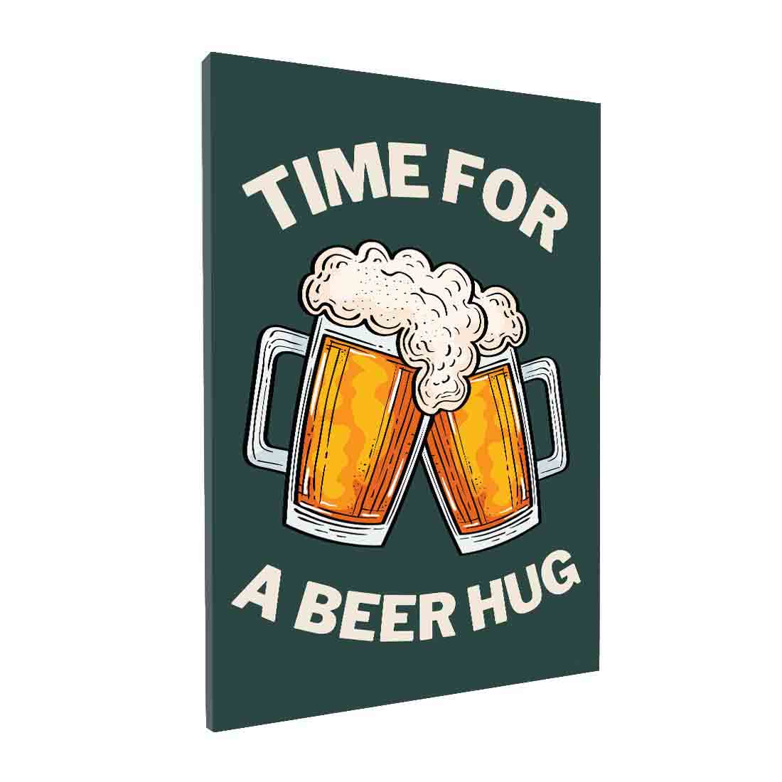 Wall Art Decor Set Gallery Wrapped Prints -Bar Signs Nutcase