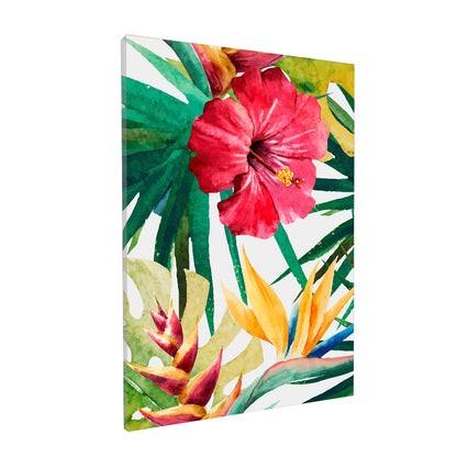 Designer Wall Art Decor Set of 3 for Home Decor - Hibiscus Nutcase