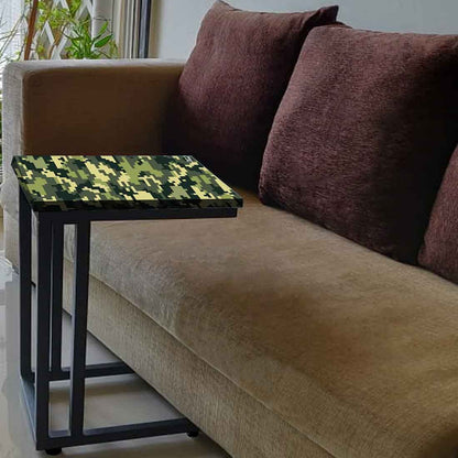 Modern Sofa C Table  -  8 Bit Camouflage Nutcase