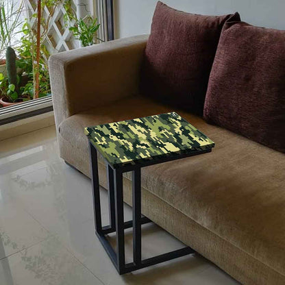 Modern Sofa C Table  -  8 Bit Camouflage Nutcase