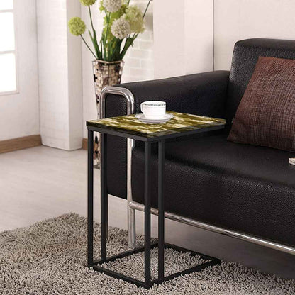 Modern C Side Table - 8 Bit Camouflage Desert Storm Nutcase