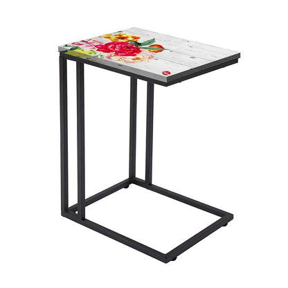 New Floral C Side Table - Vintage Flower Nutcase