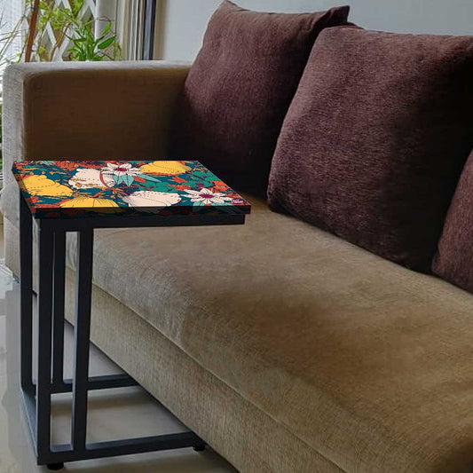 Nutcase: Designer C Shaped Side Table For Your Living Room