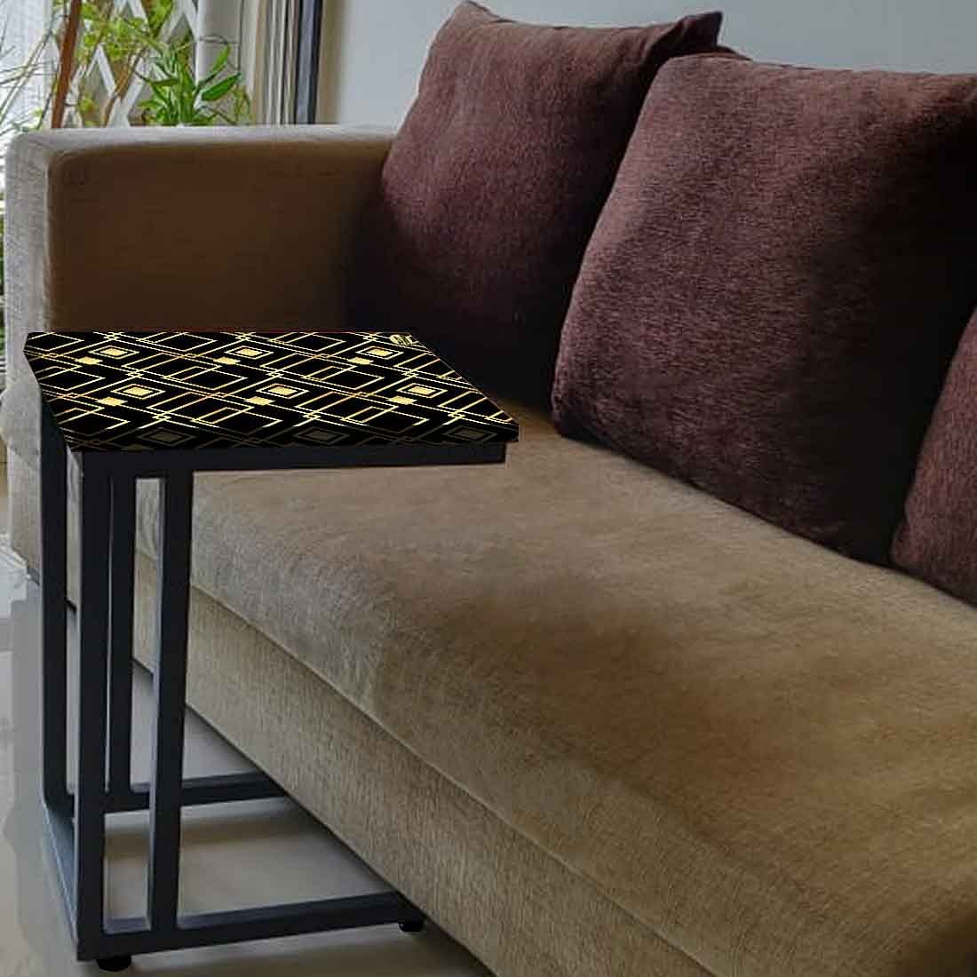 C Shaped Table Sofa  - Geometric Nutcase