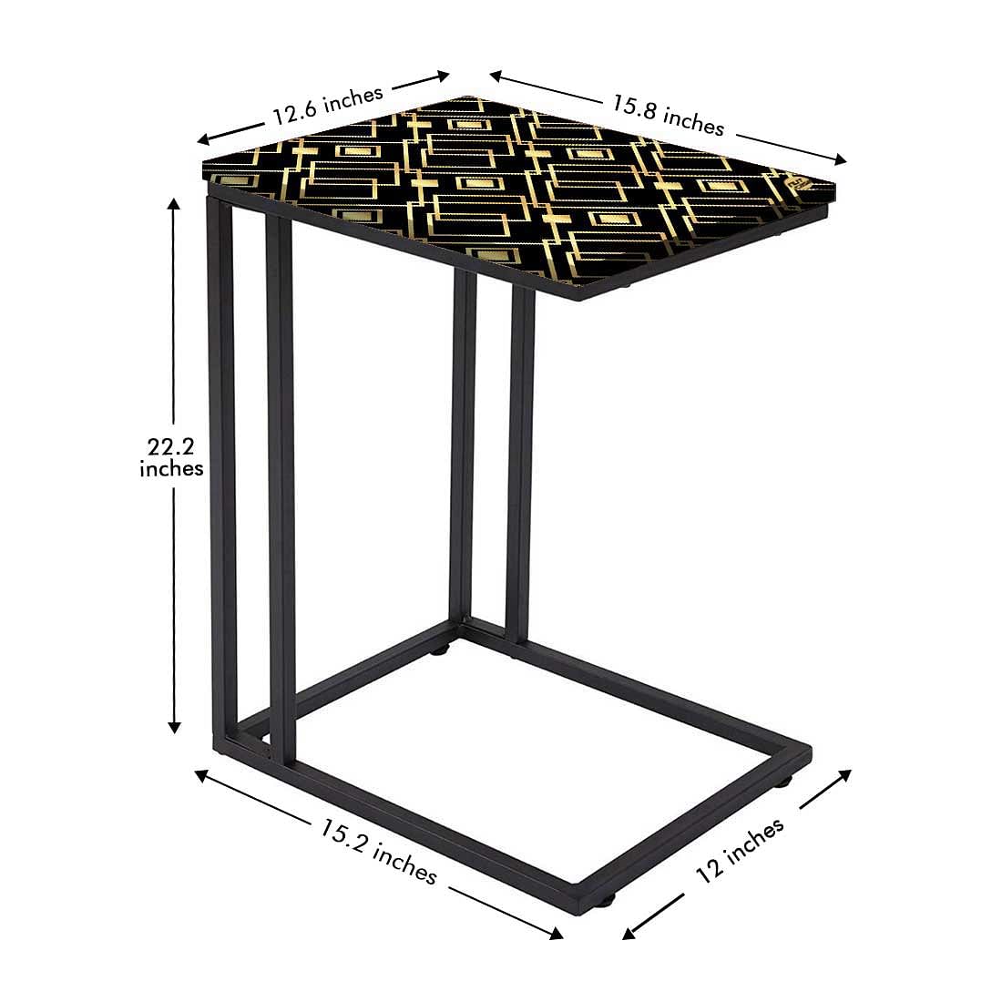 C Shaped Table Sofa  - Geometric Nutcase