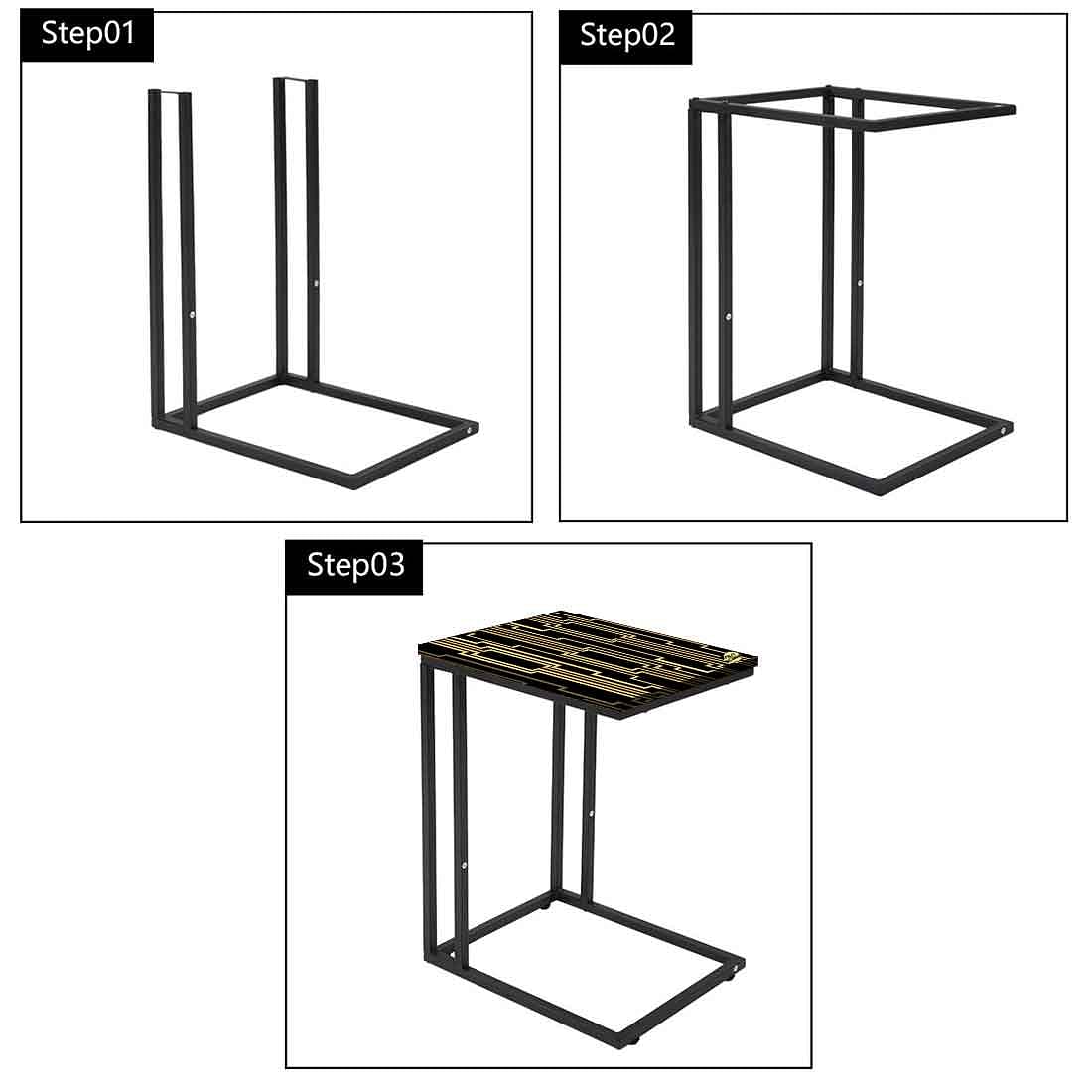 New Metal Sofa C Table - Decor Nutcase