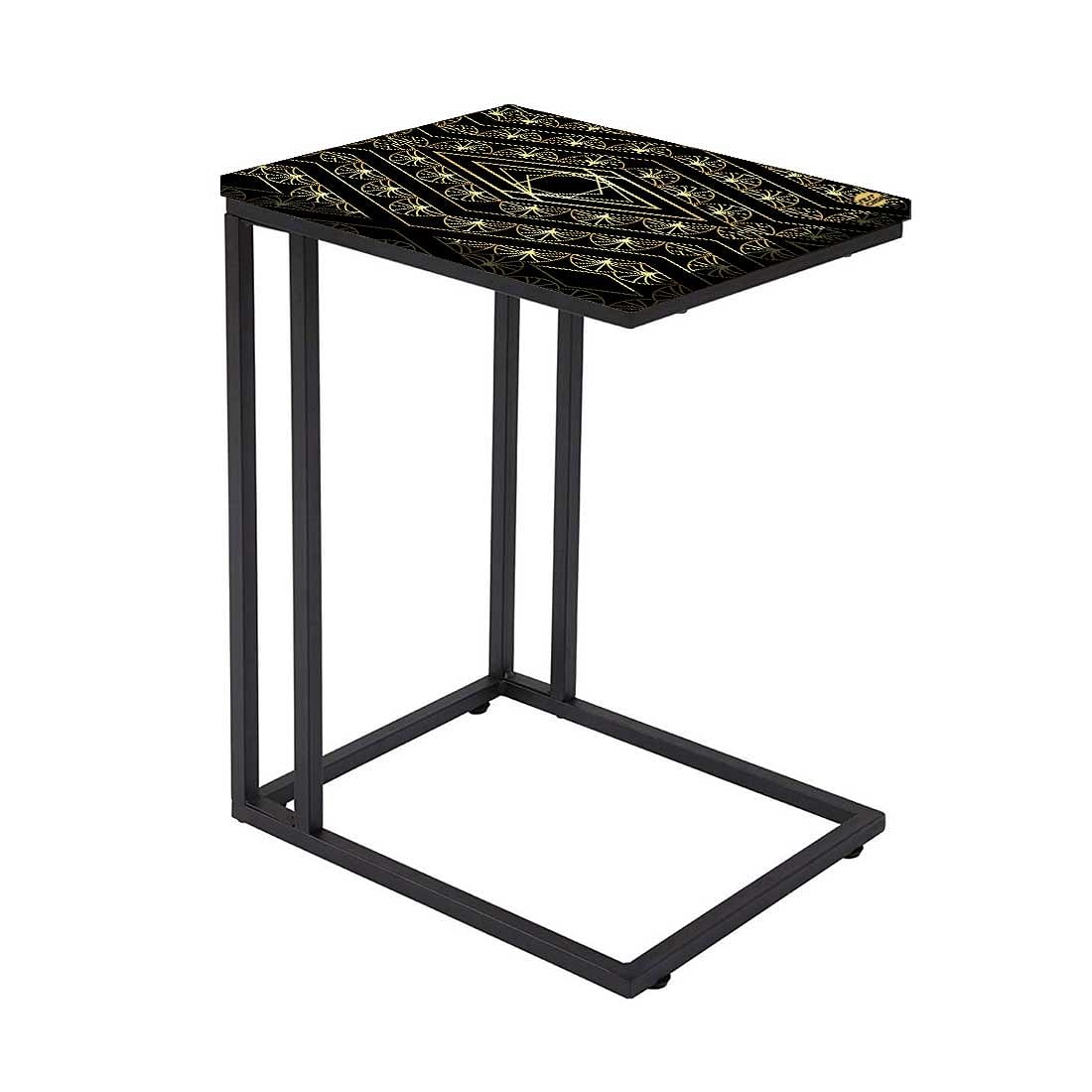 Outdoor Metal C Table -  Retro Pattern Nutcase