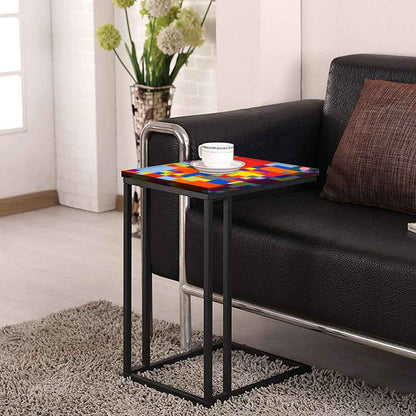 C Shaped End Table For Sofa  - Pattern Nutcase