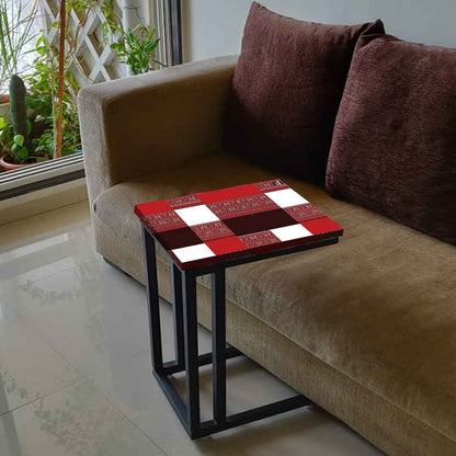 Metal Sofa C Table -  Box Pattern Nutcase