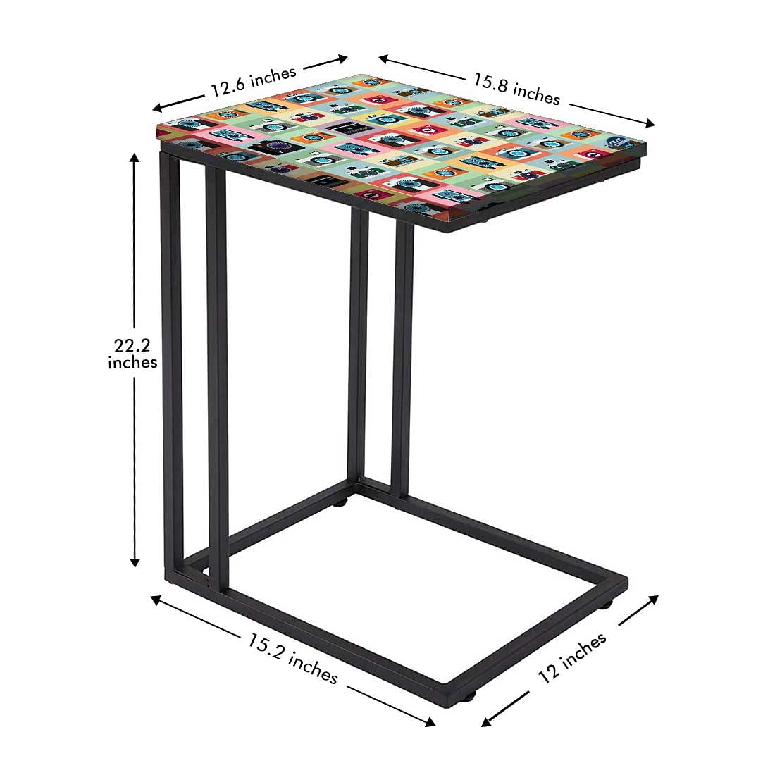 C Shaped Laptop Table for Children - Camera Nutcase