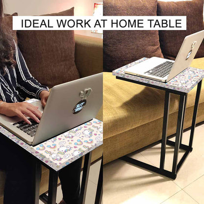 C Shaped Laptop Table for Children - Unicorn Nutcase