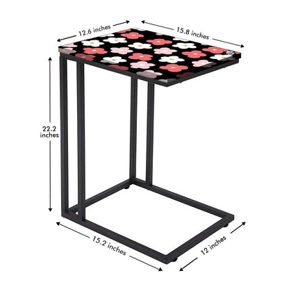 Amazing Floral C Side Table - Flowers Nutcase