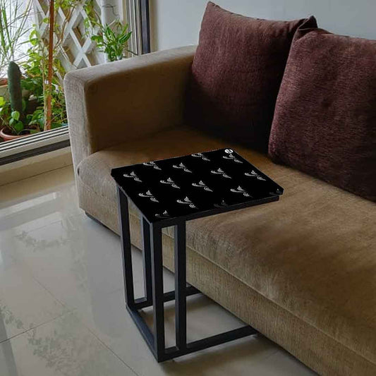 Designer Metal Sofa C Table -Mini White Wave Nutcase