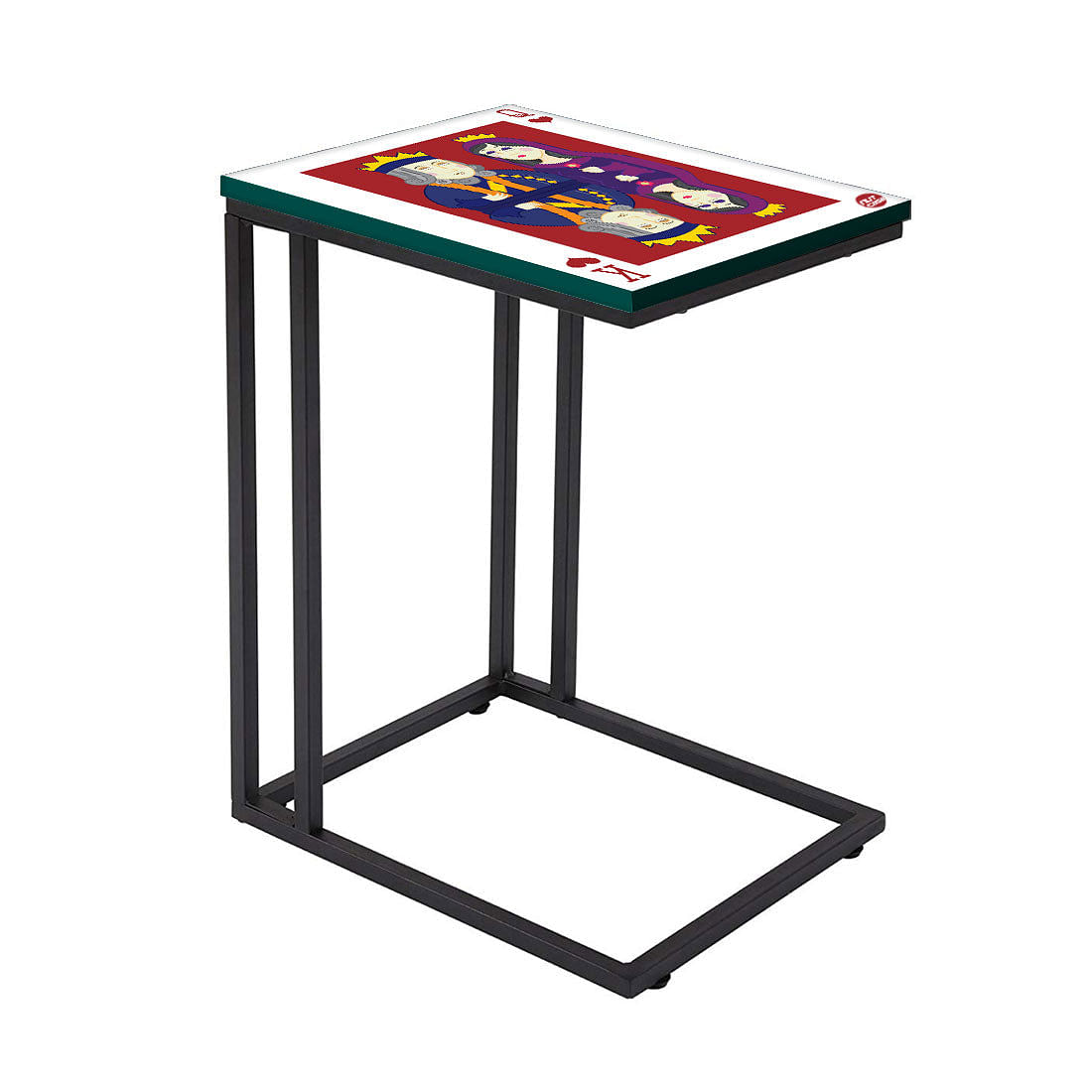 New Black C Side Table  - King Queen Nutcase