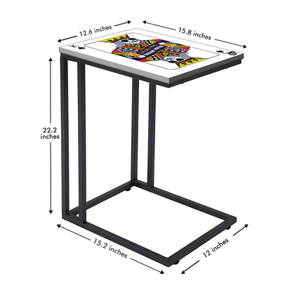 Modern Black C Side Table  - King Nutcase