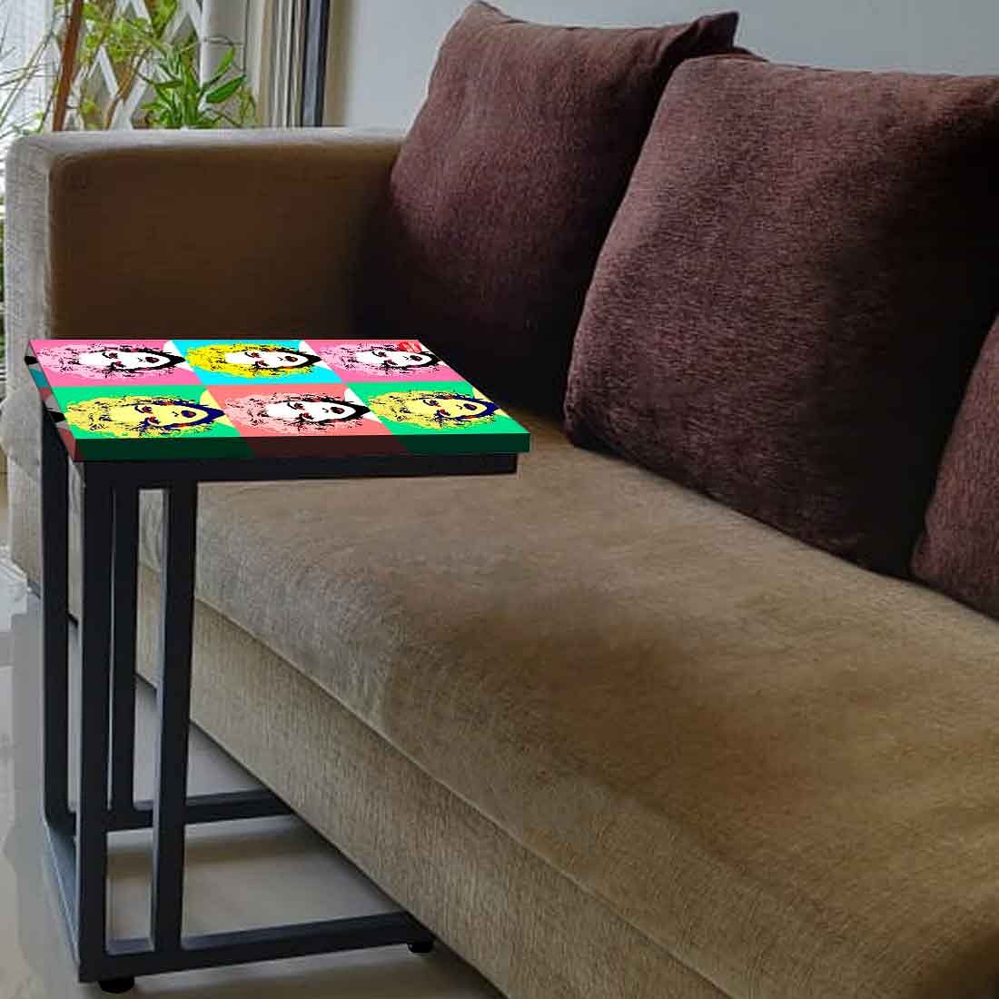 Best C Shaped Table For Sofa - Lady Face Nutcase