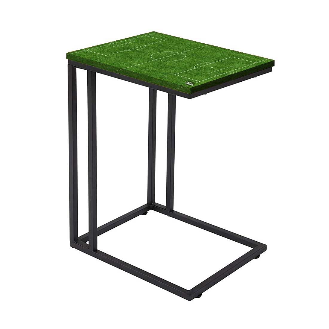 Small C Shaped Table For Sofa - Football Pitch Nutcase