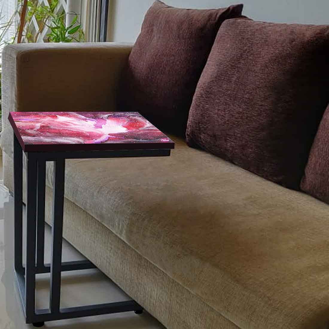 Beautiful Sofa Side C Table - Space Pink Watercolor Nutcase