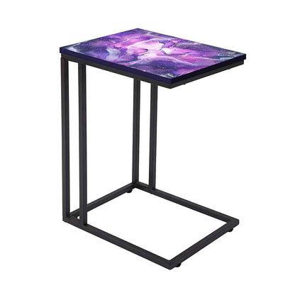 C  End-Table For Sofa - Dark Purple Watercolor Nutcase