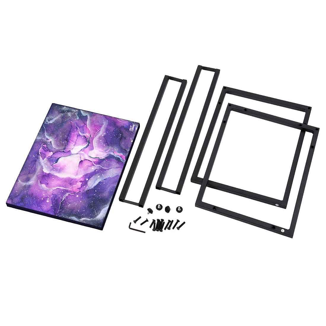 C  End-Table For Sofa - Dark Purple Watercolor Nutcase