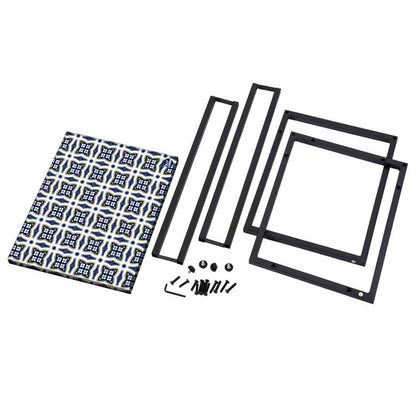 Designer C Shaped Bedside Table for Laptop Work - Spanish