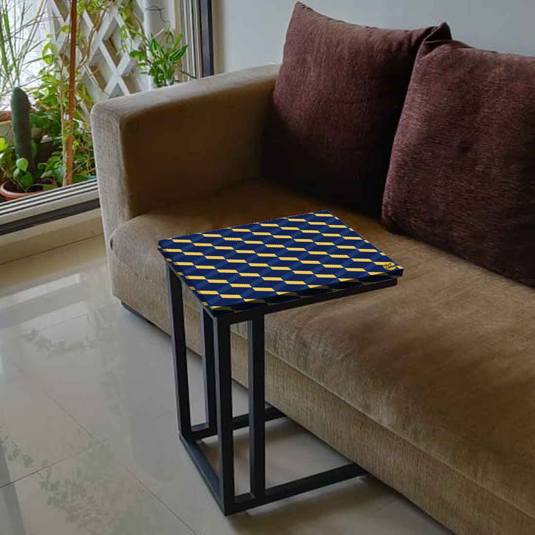 Designer C Shaped for Sofa Bedside Table - Spanish