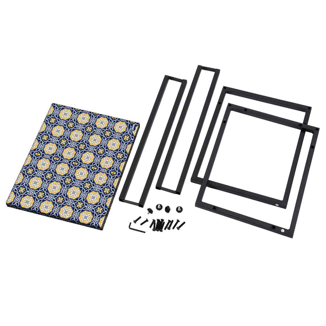 Designer C Shaped Living Room End Table for Sofa - Spanish