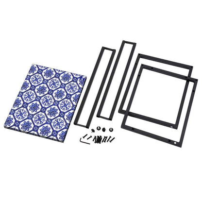 C Shaped Bedside Table for Study Desk - Spanish