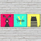 Personalized Nursery Wall Art  -Cute Bunny and Cat Nutcase