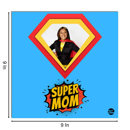 Gifts For Mom Customized Photo Gift - Super Hero Mummy Nutcase