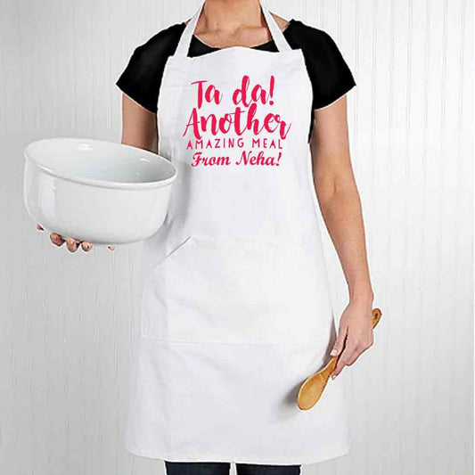 Customized His and Her Aprons for Men Women - Amazing Meal Nutcase