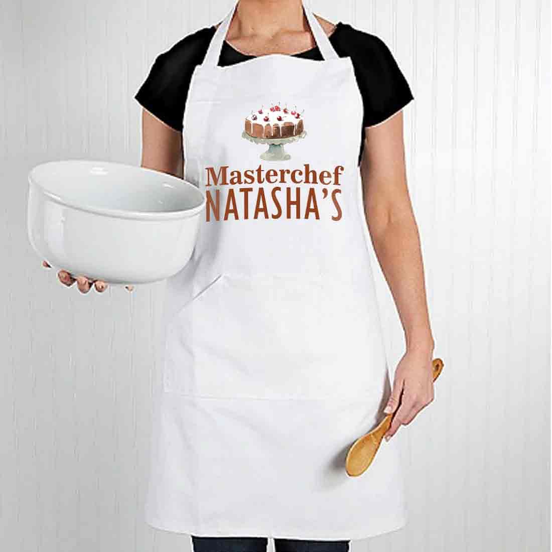 Personalised Chef Aprons for Adults Cooking - Master Chef Baker Nutcase