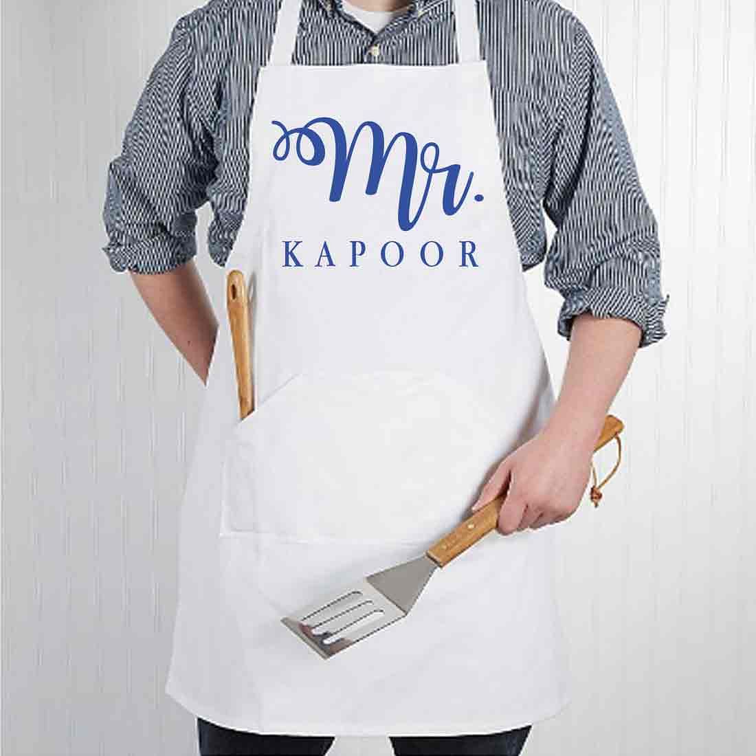 Personalized Aprons for Men Birthday Anniversary Gifts - Mr Nutcase