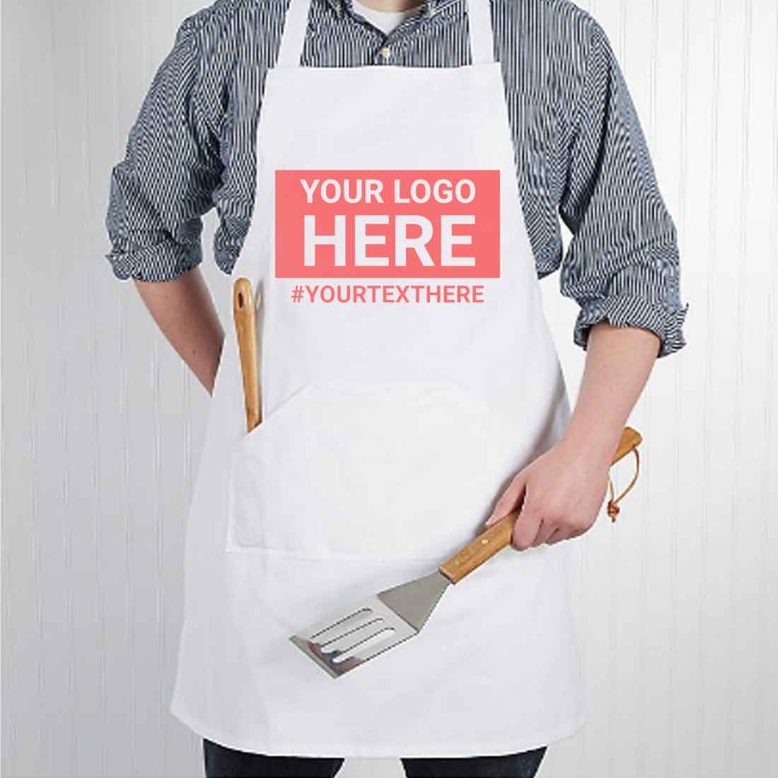 Nutcase Custom Aprons with Logo Image or Text Nutcase