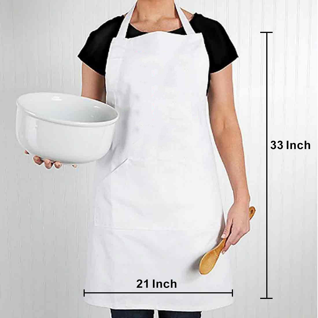 Custom Apron with Pockets and Name for Kitchen - Kiss The Cook Nutcase