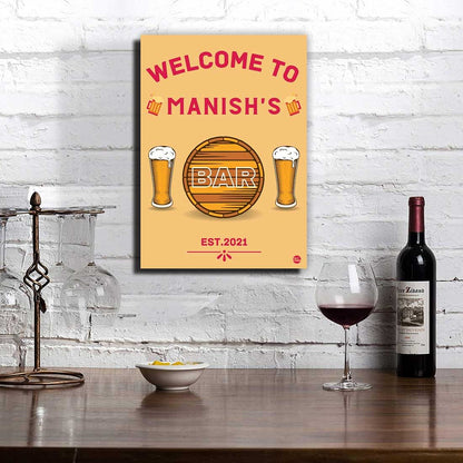 Custom Bar Wall Art Beer Posters-Barrel Nutcase