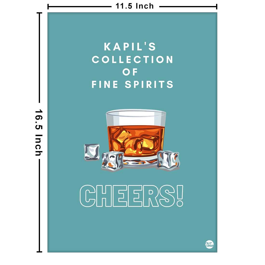 Custom Bar Signs Wall Art Posters-Cheers Nutcase