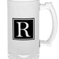 Personalized Creative Beer Mug- 473 ML - Add Your Name -  Monogram Nutcase