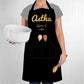 Personalized Apron with Name for Kitchen Baking Cooking - Queen Cakes Nutcase