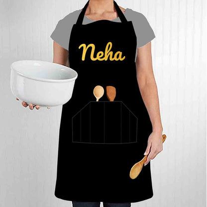 Personalised Cooking Apron with Name for Baking  - Add Name Nutcase