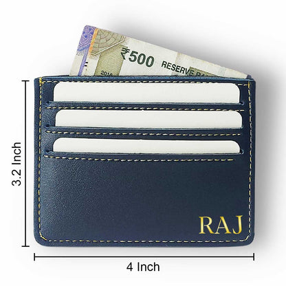 Personalized Pocket Business Card Holder With Add Name Nutcase