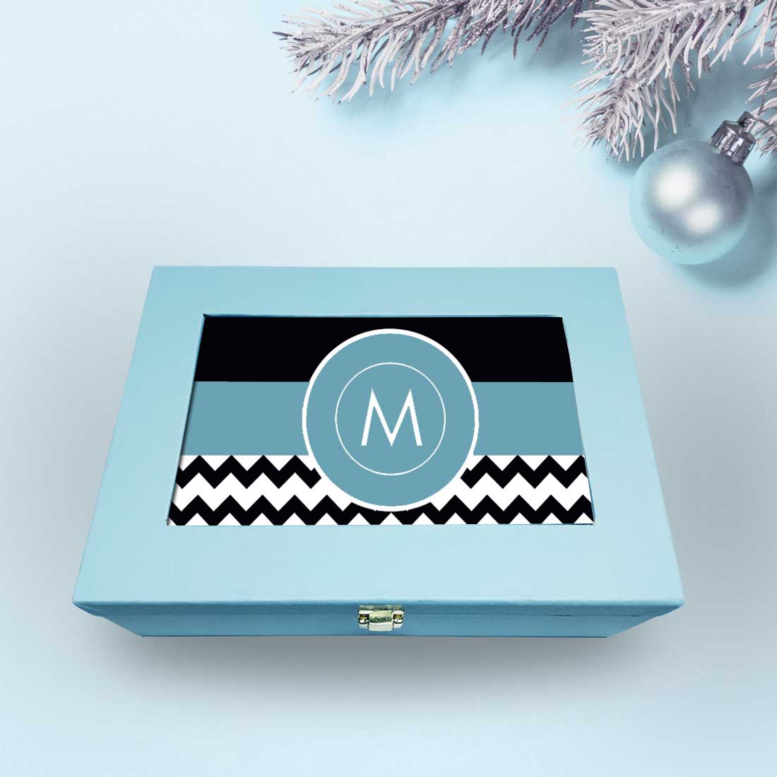 Personalize Gift Boxes for Women Vegan Leather Add Name - Monogram