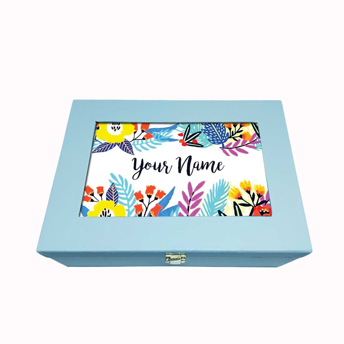 Custom Gift Boxes for Her Sister Friends Add Your Name - Flower