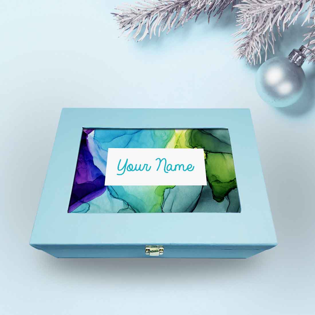 Personalised Gift Box for Gifting Men and Women - Watercolor