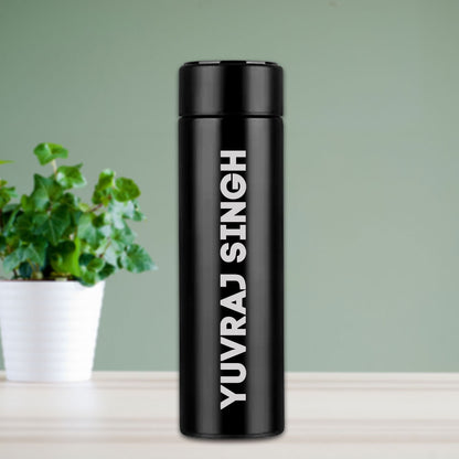 Custom Thermos Flask for Tea Coffee Travel Hot and Cold Drinks With Temperature Display