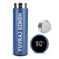 Customized Tea Thermos Flask Bottle With Temperature Display - Full Name