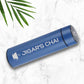 Blue Personalised Thermos Flask For Tea With Temperature Display - Chai Lovers