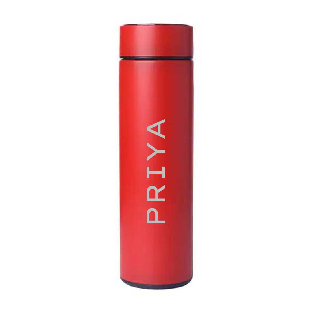 Personalised Thermal Flask Hot & Cold With Temperature Display - Add Name