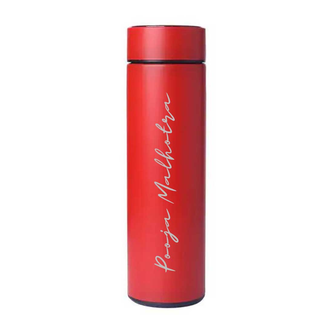 Personalised Flasks Engraved Stainless Steel Temperature Bottle for Tea - Full Name